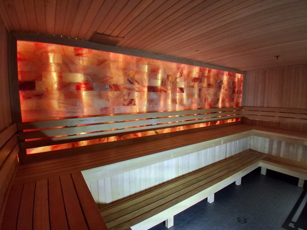 In-home sauna completed build